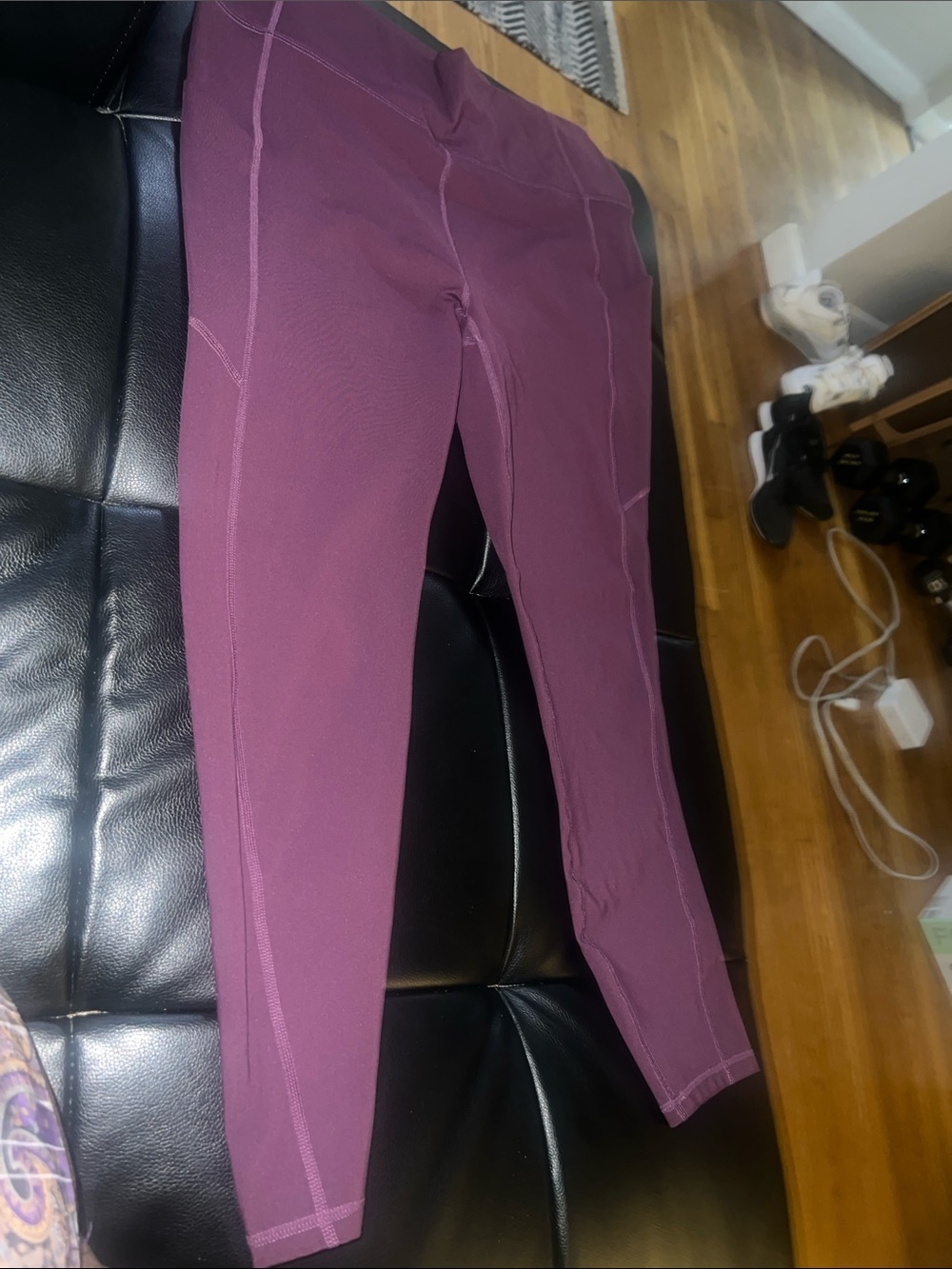 Fabletics Women Plum Performance Leggings
